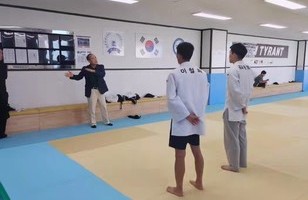 84LA올림픽 유도 금메달리스트  용인대학교 안병근 교