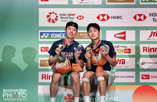 한국 배드민턴 남자 복식 서승재-김원호 세계 랭킹 1위